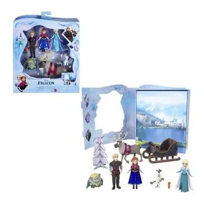 Mattel FROZEN POHÁDKOVÝ PŘÍBĚH MALÉ PANENKY ANNA A ELSA S KAMARÁDY