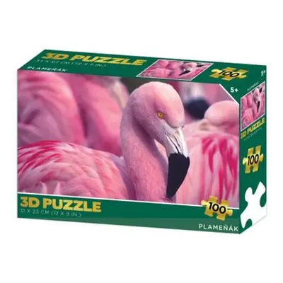 Puzzle 3D - Plameňák