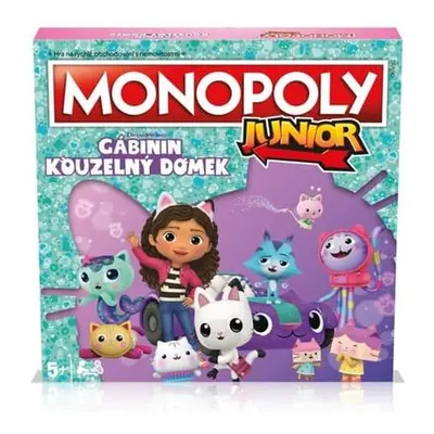 Společenská hra Monopoly Junior Gábinčin kouzelný domeček