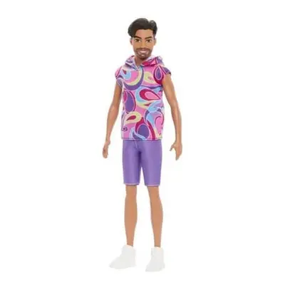 Barbie Model Ken - pestrobarevný obleček