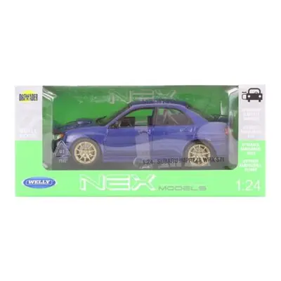 Welly Kovový model Subaru Impreza WRX STI 1:24