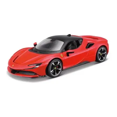 M. Ferrari Assembly line, SF90 Stradale, RED, 1:24