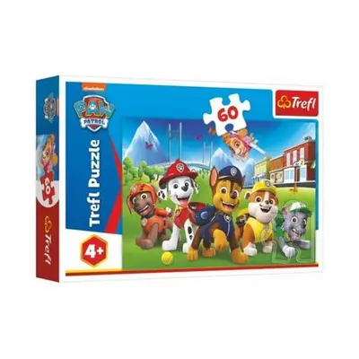 Puzzle Paw Patrol/Tlapková patrola v trávě 60 dílků