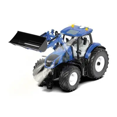 Siku Control 6797 - Bluetooth, New Holland T7.315 s předním nakladačem