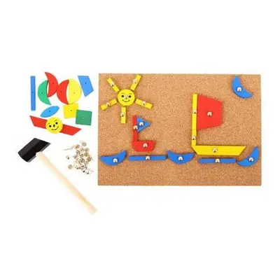 Bigjigs Toys Kreativní zatloukací hra