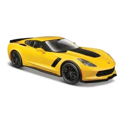 Maisto - 2015 Corvette Z06, žlutá, 1:24