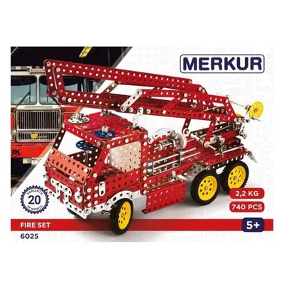 Merkur 6025 Fire Set, 740 dílů