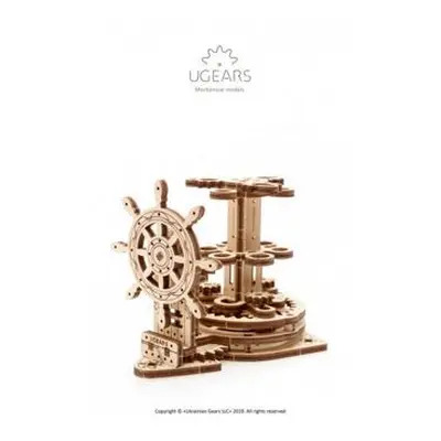 Ugears 3D dřevěné mechanické puzzle Organizér na psací potřeby