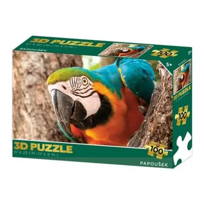 Puzzle 3D - Papoušek