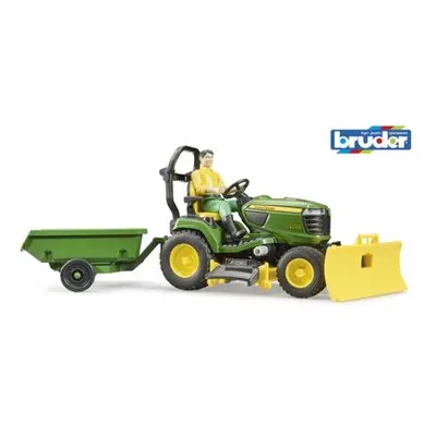 Bruder 62104 BWORLD Zahradní traktor John Deere X949 s figurkou