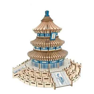 Woodcraft Dřevěné 3D puzzle Chrám nebes