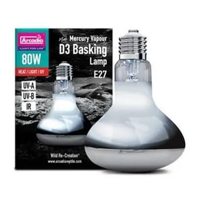 Arcadia D3 Basking Lamp 80W