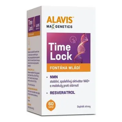 ALAVIS MAX Genetics TimeLock NMN 60 kapslí