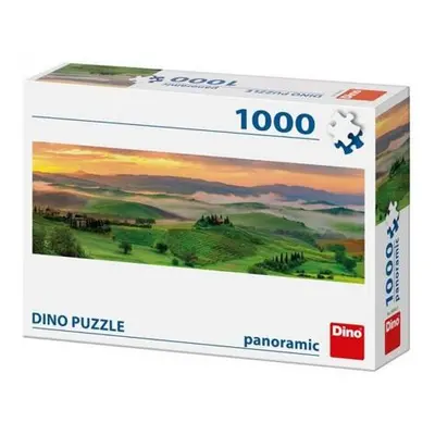 DINO Puzzle 1000 dílků panoramic ZÁPAD SLUNCE