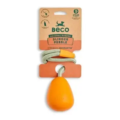 Beco Slinger Pebble Hračka pro psy oranžová 49cm