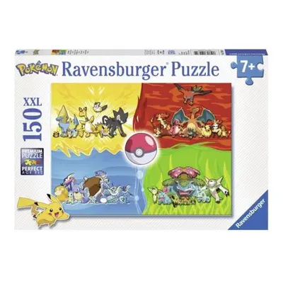 Ravensburger Puzzle 150 dílků Druhy Pokémonů