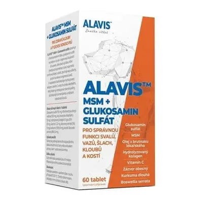 ALAVIS™ MSM + Glukosamin sulfát 60tbl