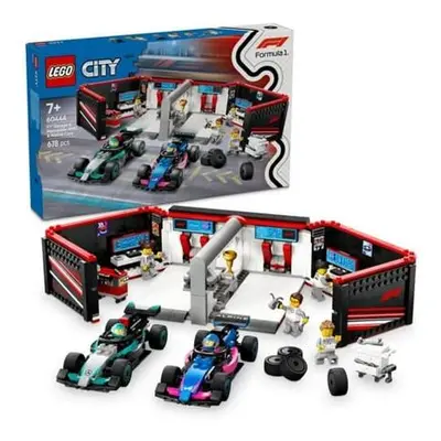 Lego City 60444 Garáž F1® a vozy Mercedes-AMG a Alpine