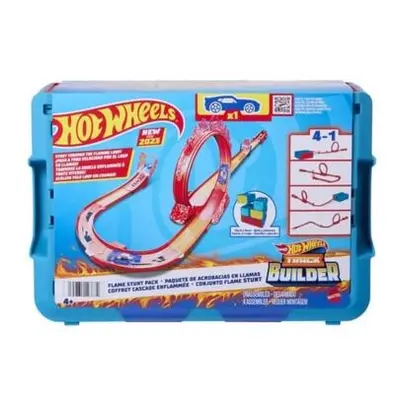 Hot Wheels Track Builder ohnivá dráha