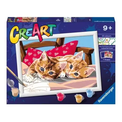 Ravensburger CreArt Dvě mazlivá koťata