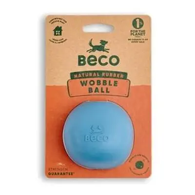 Beco Wobble Ball Hračka pro psy modrá 7,6cm