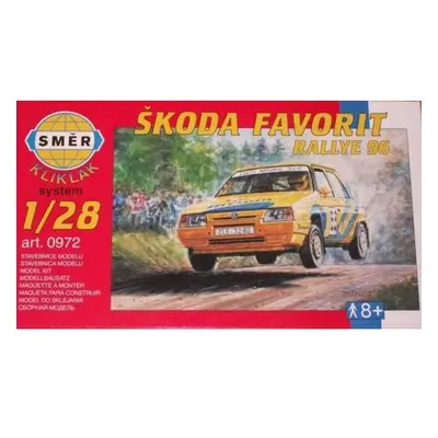 Model Škoda Favorit Rallye 96 1:28