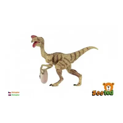 Oviraptor s vejcem zooted plast 12cm v sáčku