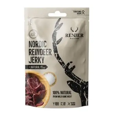 RENJER Traditional Nordic Reindeer (Sobi?) Jerky Sea Salt 25g