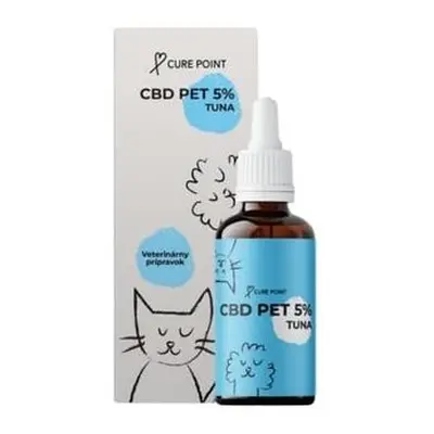 Cure Point CBD PET 5% Olej pro psy Tuna 10ml