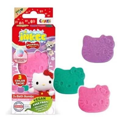 INKEE - Mini pack šumivá bomba - Hello Kitty