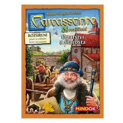 Mindok Carcassonne - rozšíření 5 (Opatství a starosta)