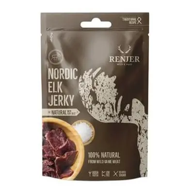 RENJER Traditional Nordic Elk (Losi?) Jerky Sea Salt 25g