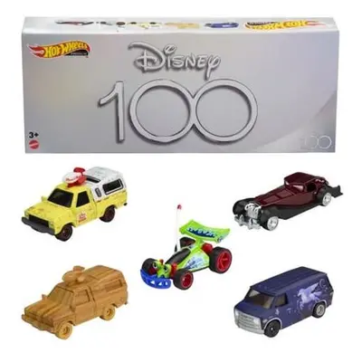 Hot Wheels 5KS PRÉMIOVÝ ANGLIČÁK 100. VÝROČÍ DISNEY (E-COMM)