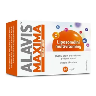 ALAVIS MAXIMA Liposomální multivitaminy 30 kapslí