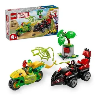 Lego Marvel 11198 Spin, Electro a honička s dinosauřím vozidlem