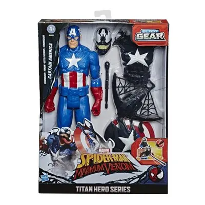 Hasbro Avengers Capitan America s Power FX přislušenstvím