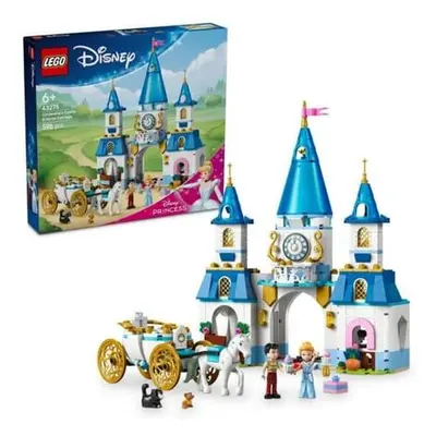 LEGO Disney 43275 Popelčin zámek a kočár s koňmi