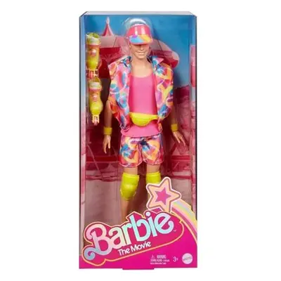 Barbie® KEN VE FILMOVÉM OBLEČKU NA KOLEČKOVÝCH BRUSLÍCH