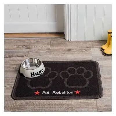 PET REBELLION Dinner Mate Jet black Kobereček pod misku 40x60cm