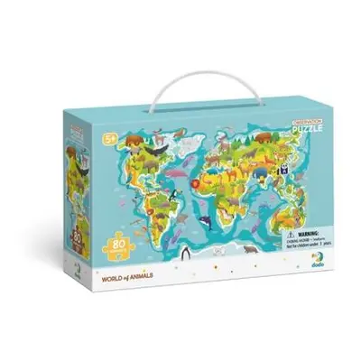 TM Toys Dodo Puzzle s hledáním obrázků Svět zvířat 80 dílků