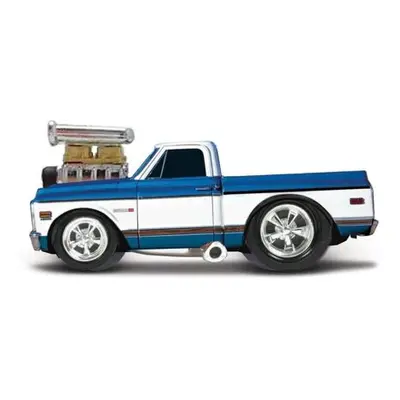 Maisto - Muscle Machines - 1972 Chevrolet C10 Pickup, modro-bílá, 1:64