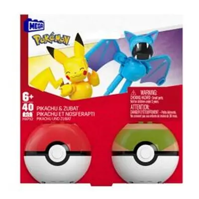 Megablok pokémon Pokéball-Pikachu a Zubat HXP12