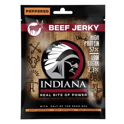 INDIANA Jerky hovězí Peppered 25g