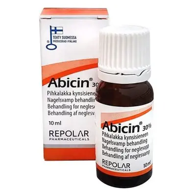 REPOLAR Abicin® 30% pryskyřicový lak proti plísňovým infekcím nehtů 10ml