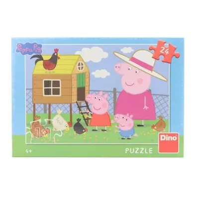 Puzzle Peppa Pig: Slepičky 24 dílků