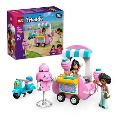 Lego Friends 42643 Stánek s cukrovou vatou a skútr