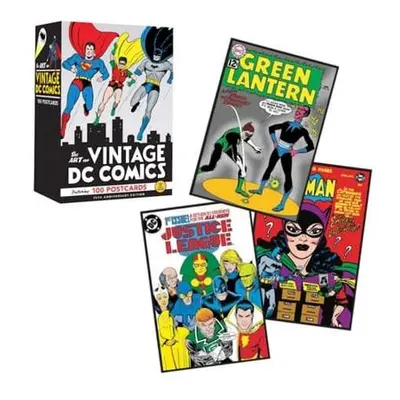 Chronicle Books Z historie DC Comics 100 ks pohlednic