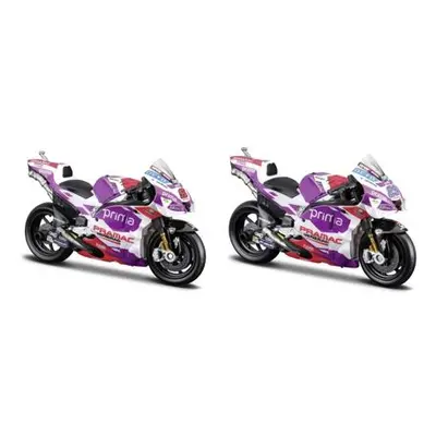 MaistoMotocykl Ducati Pramac racing 2022 5 JOHANN ZARCO 89 JORGE MARTIN assort 1:18