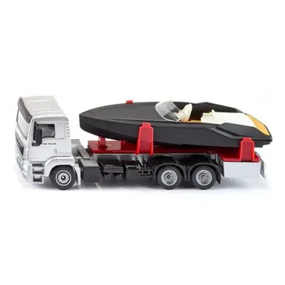 SIKU Super 2715 - MAN LKW s člunem 1:50