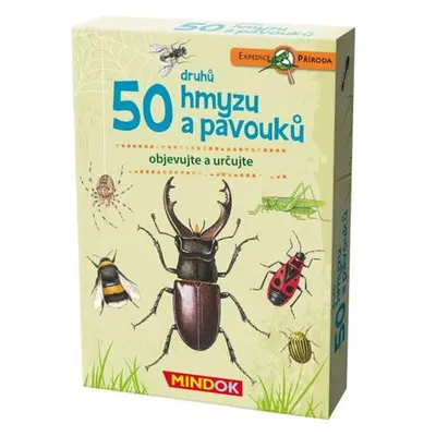 Mindok Expedice příroda: 50 druhů hmyzu a pavouků